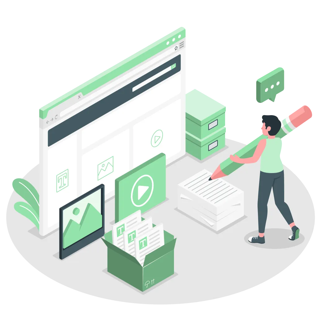 社内で管理しきれない広告の山が…